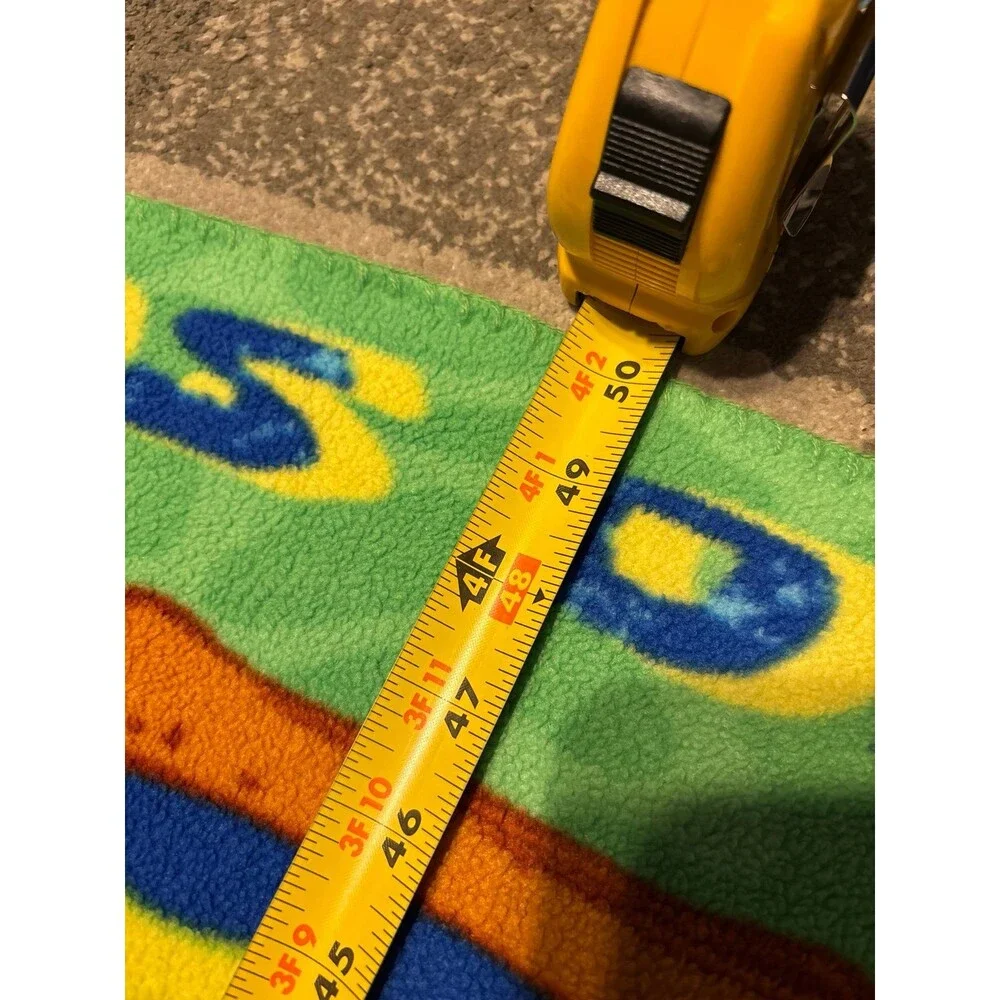 SpongeBob SquarePants blanket Vtg The Many Faces Of SpongeBob 2003 Nickelodeon